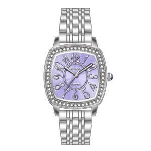 Invicta Wildflower  Women’s Silver and Purple Watch (69361)